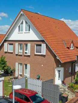 Familienidylle in Wellen - gepflegte Doppelhaushälfte mit 5 Zimmern, Kamin und Garten - Hohe Börde