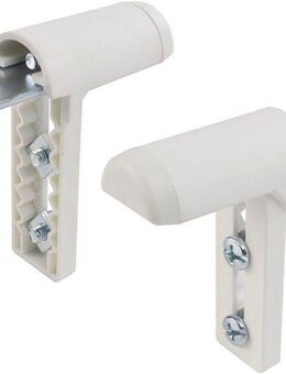 Liedeco Sichtschutzbefestigung Top für Rollos, Kettenzugrollos, Rollos, (2-tlg), aus Metall