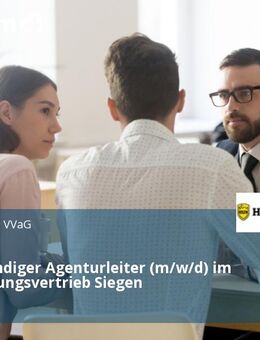 Selbstständiger Agenturleiter (m/w/d) im Versicherungsvertrieb Siegen - Siegen (Universitätsstadt)