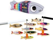 Janod Spiel Magnet-Angelspiel Sardine, Kinderspiel, in einer Blechdose