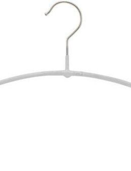 MAWA Kleiderbügel Economic light PT, (Set, 20-tlg), platzsparender Oberteilbügel