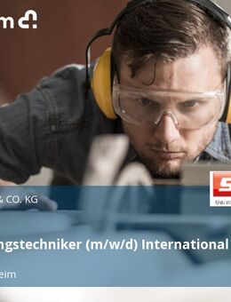 Anwendungstechniker (m/w/d) International - Kornwestheim