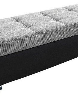 DOMO collection Hocker Treviso XXL: B/T/H: 161/60/41 cm, mit Stauraum, auch in Cord, passend zur Serie, moderne Steppung