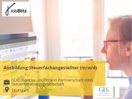 Ausbildung Steuerfachangestellter (m/w/d) - Stuttgart