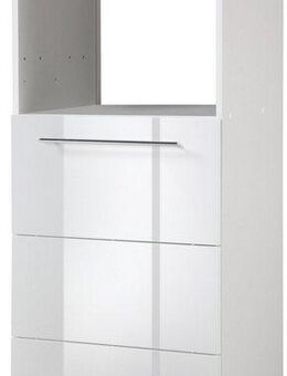 KOCHSTATION Backofen/Kühlumbauschrank KS-Wien Breite 60 cm, Höhe 165 cm, Türanschlag wechselbar