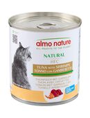 6 x 280 g Almo Nature HFC Natural zum Sonderpreis! - Thunfisch mit Garnelen in 00000