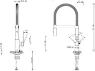 Lenz Küchenarmatur ALUNA chrom, 3/8