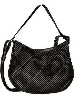 Gabor Umhängetasche Finley, abgesteppte Falten auf weichem Lederimitat in diagonaler Linienführung