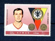 Ajman Fußball Champions Sport Franz Beckenbauer FC Bayern München 1968 postfrisch - Kronshagen