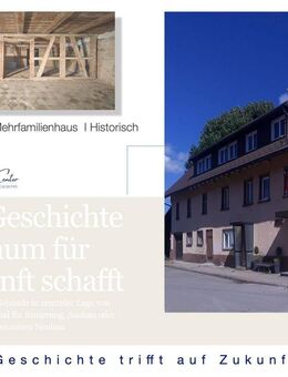 Geschichte trifft auf Zukunft - Charmantes Gebäude in zentraler Lage von Rötenbach - Friedenweiler