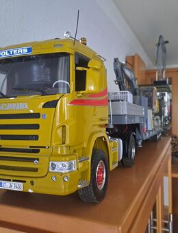 Rc Scania 4x4 mit Tieflader und Hydraulischen Bagger 1:14 - Marl Zentrum