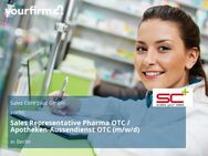 Sales Representative Pharma OTC / Apotheken-Aussendienst OTC (m/w/d) - Berlin