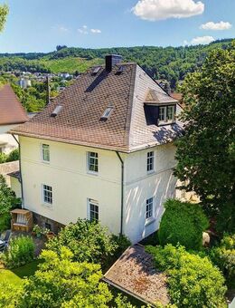Hübsche, kleine "Stadtvilla" mit tollem Garten! Stilvoll Wohnen in herrlicher Wohnlage am Molzberg! - Betzdorf