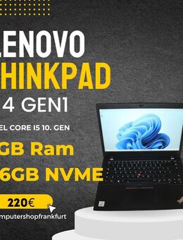 Lenovo Thinkpad L14 G1,Intel Core i5-10210U,16GB Ram,256GB SSD - Frankfurt (Main) Griesheim