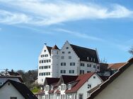 4-Zimmer-Dachgeschosswohnung mit Balkon und Blick auf das Stadtschloss in Aulendorf - Aulendorf