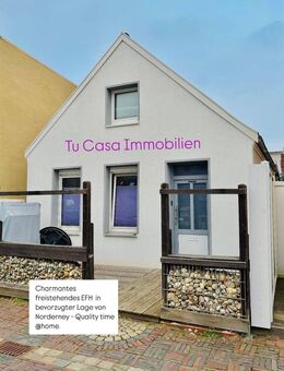 Freistehendes EFH in charmanter Straße im Zentrum von Norderney. - Norderney