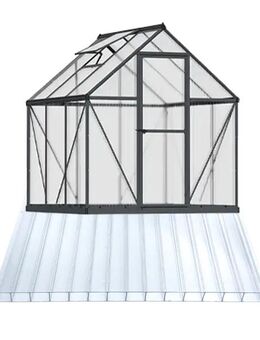 6 mm Gewächshausplatten Ersatzplatten für Gewächshaus - Polycarbonat - Wesel