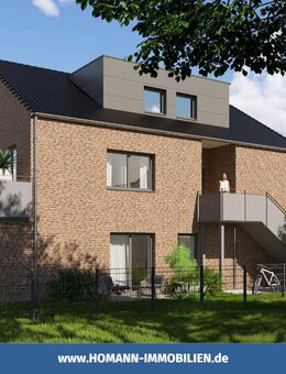 72,13m² Neubau Maisonette-Wohnung mit offener Küche, süd-west Balkon u. Studio - Münster