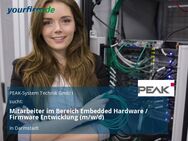 Mitarbeiter im Bereich Embedded Hardware / Firmware Entwicklung (m/w/d) - Darmstadt