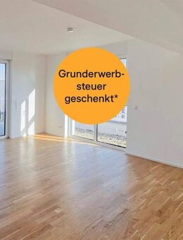 Bezugsfertige Eigentumswohnung mit 2 großen Dachterrassen und Gartenparzellen - Düsseldorf