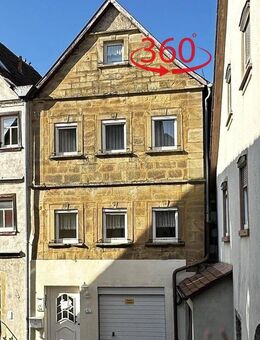 Sofort verfügbares Einfamilienhaus - im historischen Stadtkern gelegen - Weikersheim