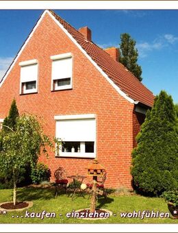 "JUNG kauft ALT" a/d NORDSEE-KÜSTE: saniertes, modernis. u. gepfl. „FEHNHAUS mit Altbau-Charme“ m. Gge, NeGeb, großes Grdst. in PILSUM! - Krummhörn