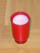 Verkaufe ein Grablicht, Höhe ca 12 cm in 40227