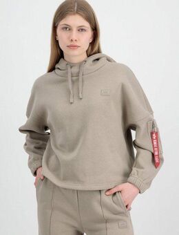 Alpha Industries Hoodie Alpha Industries Women - Hoodies X-Fit Label OS Hoodie Wmn