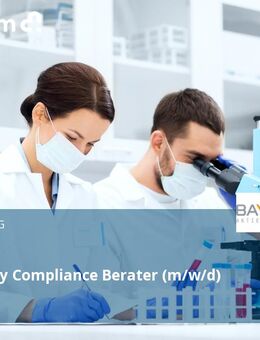 Regulatory Compliance Berater (m/w/d) - Darmstadt