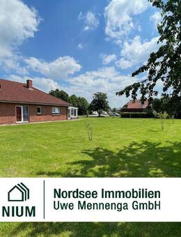 GEPFLEGTER EBENERDIGER BUNGALOW inkl. BEBAUBARER FREIFLÄCHE IM GEWERBEGEBIET - Hage