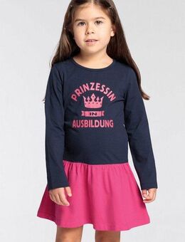 KIDSWORLD Jerseykleid PRINZESSIN IN AUSBILDUNG festliche Anlässe, kniefreies Kleid, eleganter Stil