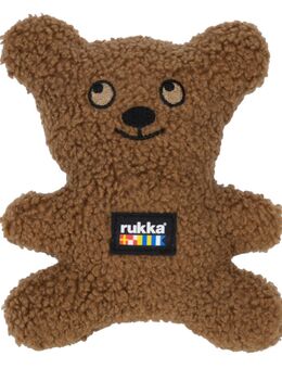 Rukka Teddy Hundespielzeug, braun - Größe S: L 15 x B 12 cm