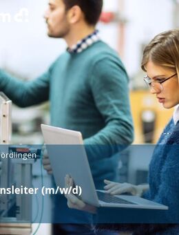 Produktionsleiter (m/w/d) - Nördlingen