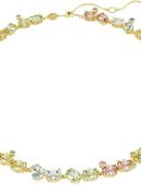 Swarovski Collier Schmuck Geschenk Gema Tennis Halskette, mit Swarovski® Kristall in 00000