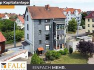 Mehrfamilienhaus mit Ausbauwohnung ideal für Selbstnutzer! Unterkellert mit Nebengebäuden u. Garagen - Gotha