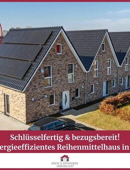 Modernes & energieeffizientes Reihenmittelhaus in zentraler Lage - schlüsselfertig & bezugsbereit! - Moormerland