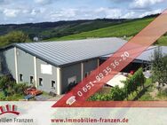 Konz: Gebäudekomplex bestehend aus neuer 800 m² großer Halle, Zweifamilienhaus + vermieteten Restaurant. - Konz