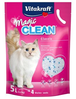 Vitakraft Magic Clean Silikatstreu - Sparpaket: 3 x 5 l