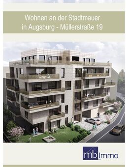 WOHNEN MIT WEITBLICK ,ELEGANTE EIGENTUMSWOHNUNGEN IN OPTIMALER CITYLAGE - Augsburg