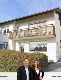 Einfamilienhaus mit Wintergarten, Terrassen und Balkon in ruhiger Wohnlage - Meßstetten