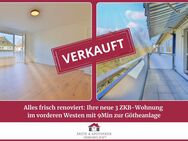 Mitten im vorderen Westen: Ihre renovierte 3ZKB-Wohnung mit Südbalkon - Kassel