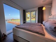LUXUS Hausboot - 3 Etagen - 100m² Wohnen + 120 m² SONNENTERRASSE - Kamin, Kino, komplett individuell - Schwielowsee
