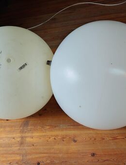 Weise Kunstoffkugel, Kugel 86cm Durchmesser, Für LED Beleuchtung oder sonstige Dekozwecke. - Viereth-Trunstadt