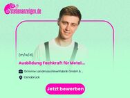 Ausbildung Fachkraft für Metalltechnik - Fachrichtung Montagetechnik (m/w/d) - Osnabrück