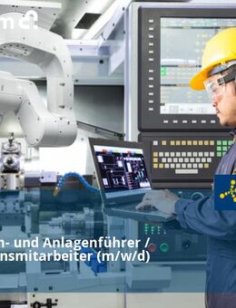 Maschinen- und Anlagenführer / Produktionsmitarbeiter (m/w/d) - Obermarchtal