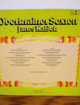 Oberkrainer Sextett Janes Kalsek-Schöne Heimat-Goldner Klang-Vinyl-LP - Linnich