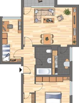 Demnächst frei! 3-Zimmer-Wohnung in Neustadt an der Weinstraße - Neustadt (Weinstraße)