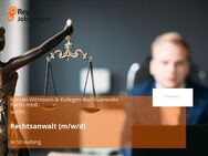 Rechtsanwalt (m/w/d) - Straubing