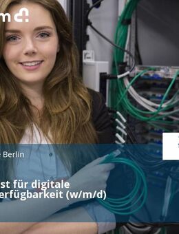 IT-Spezialist für digitale Langzeitverfügbarkeit (w/m/d) - Berlin