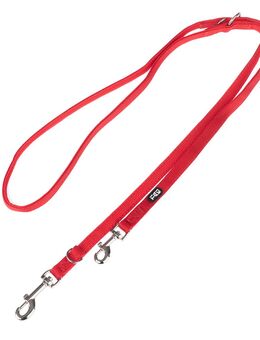 TIAKI Hundeleine Mesh, rot - 200 cm lang, 15 mm breit